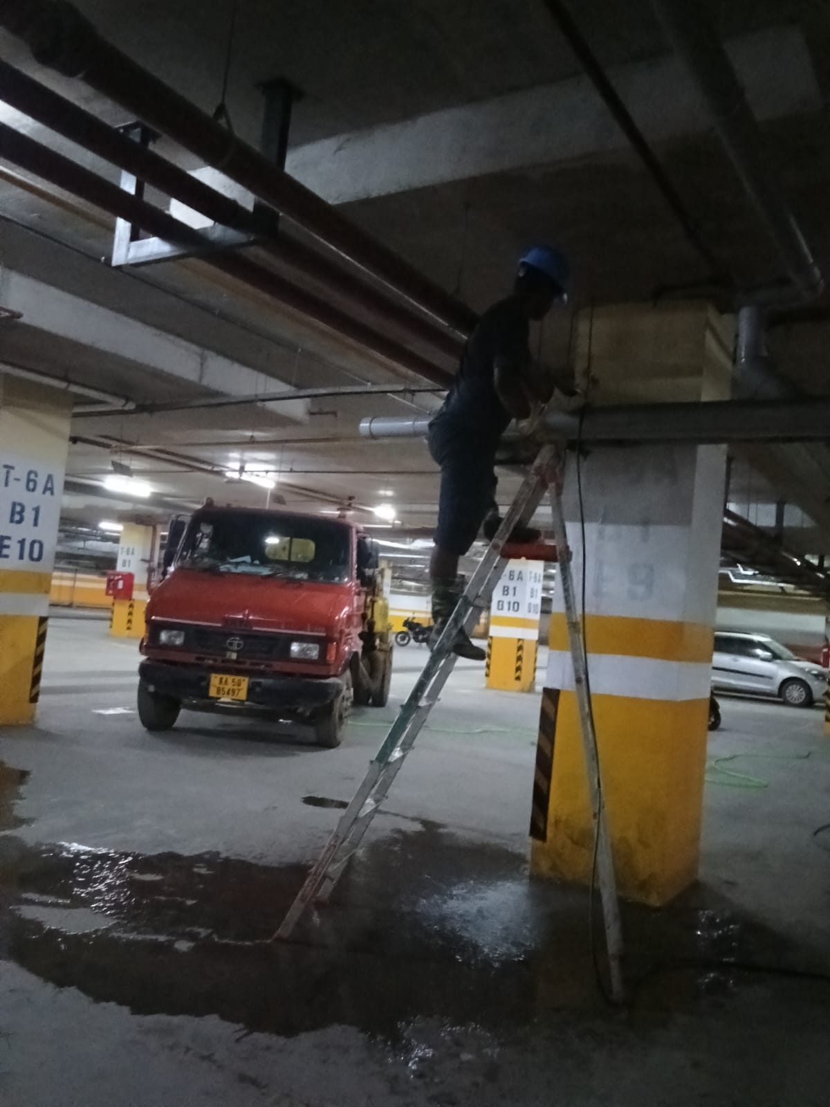 Cleaning in Progress